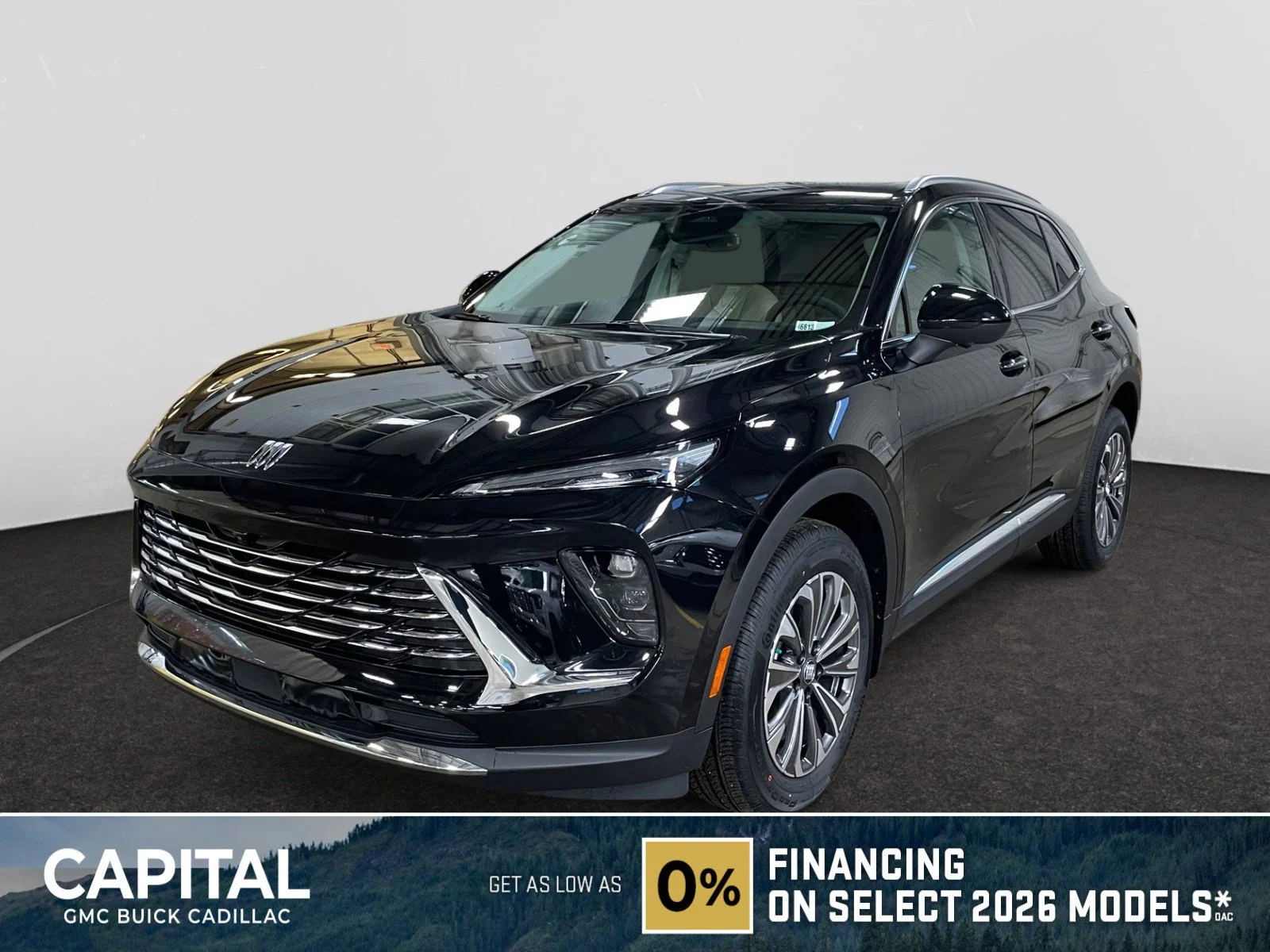 New 2026 Ebony Twilight Metallic Buick Preferred AWD image 1