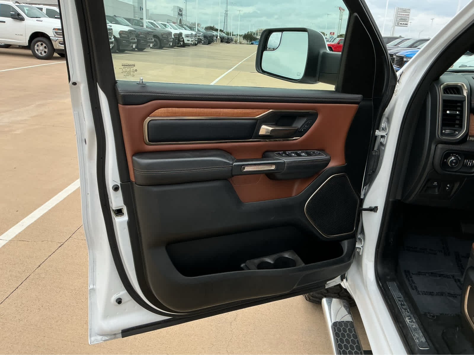 Used 2022 Bright White Clearcoat Ram Longhorn image 16