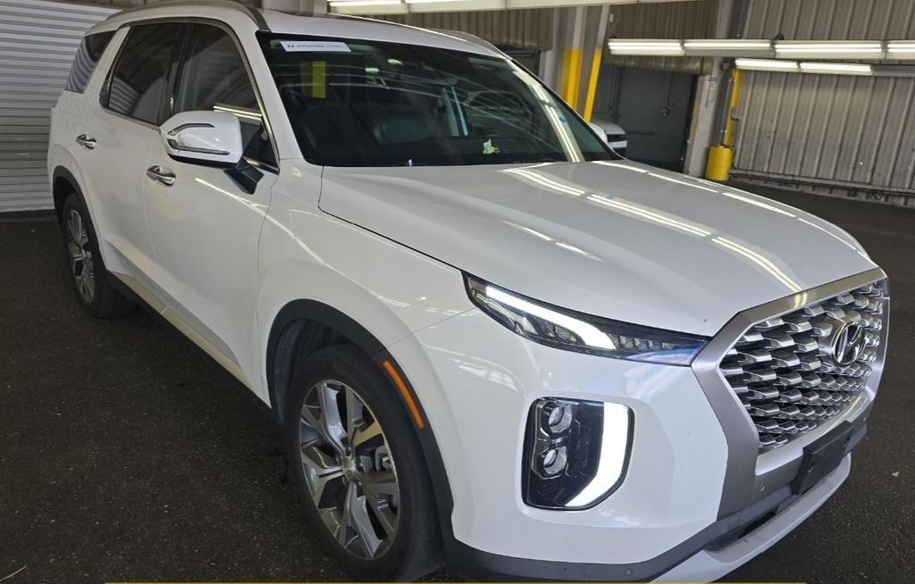 Used 2022 Hyundai Palisade SEL with VIN KM8R44HE5NU420349 for sale in Kansas City