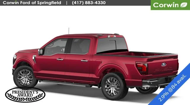 New 2026 Ruby Red Metallic Tinted Clearcoat Ford Lariat® image 2