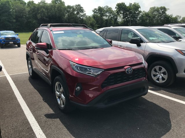 Used 2021 Ruby Flare Pearl Toyota Hybrid XLE Premium image 1