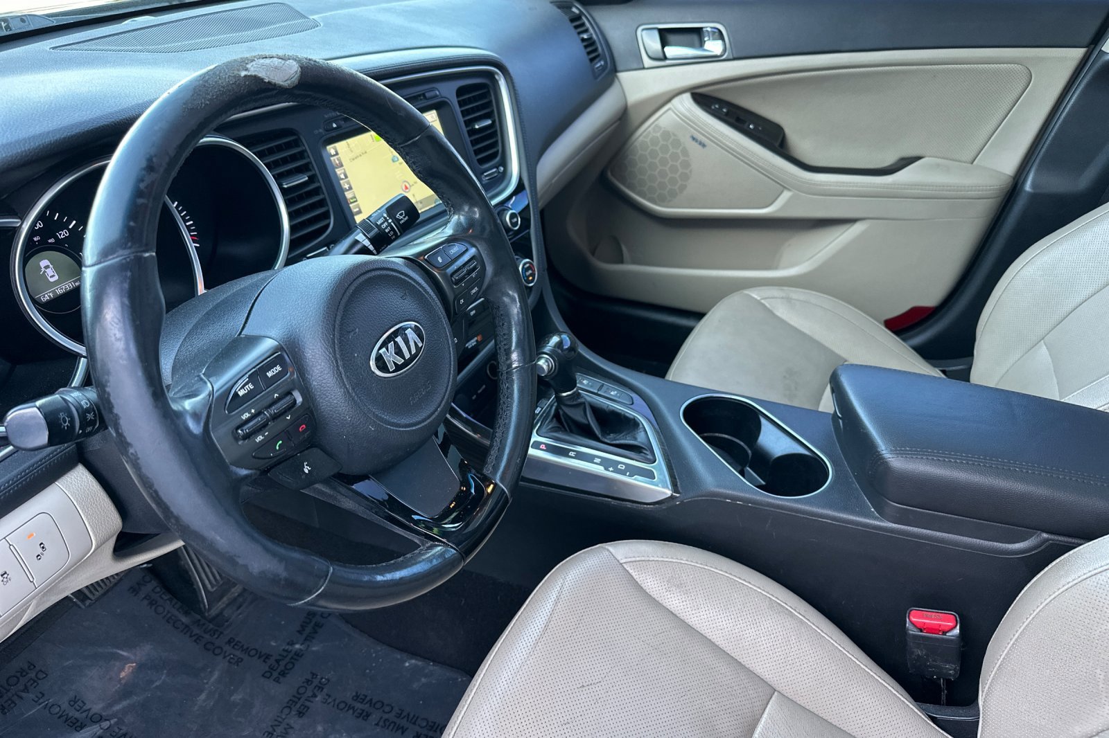 Used 2015 Dark Cherry Kia EX image 10