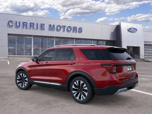 New 2026 Rapid Red Metallic Tinted Clearcoat Ford Platinum image 4