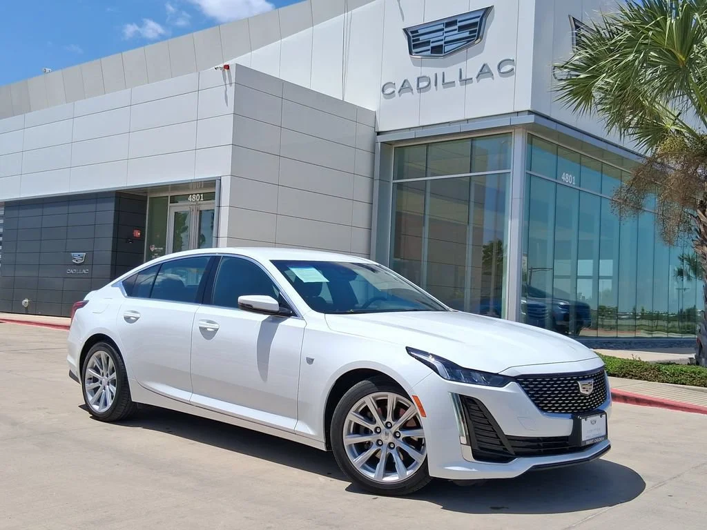 Used 2023 SUMMIT WHITE Cadillac Luxury image 1