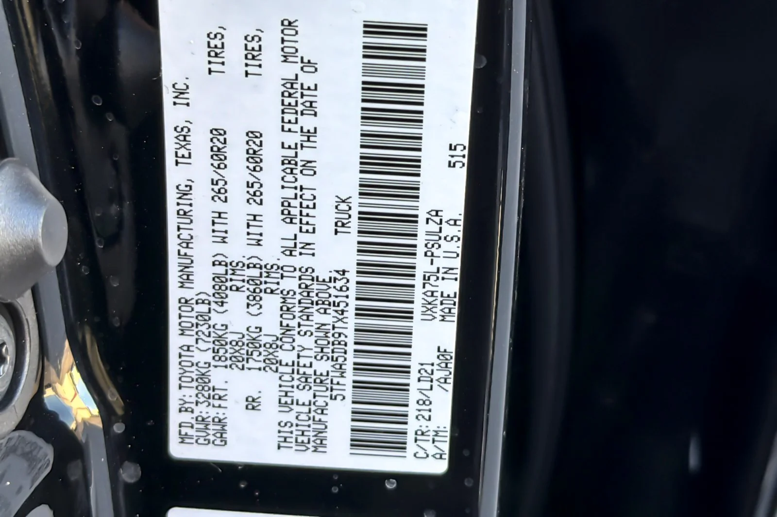New 2026 Midnight Black Metallic Toyota  Limited image 32