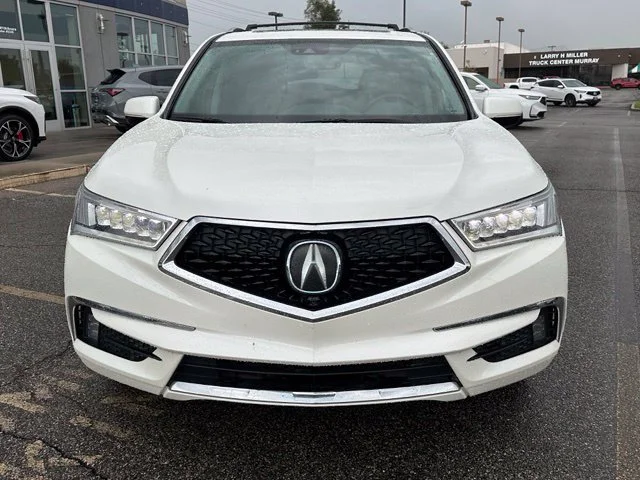 Certified Used 2019 White Diamond Pearl Acura 3.5L Advance Package image 3