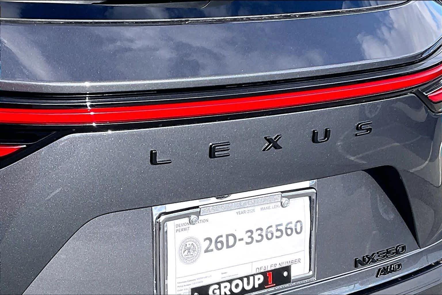 New 2026 Cloudburst Gray Lexus PREMIUM image 15