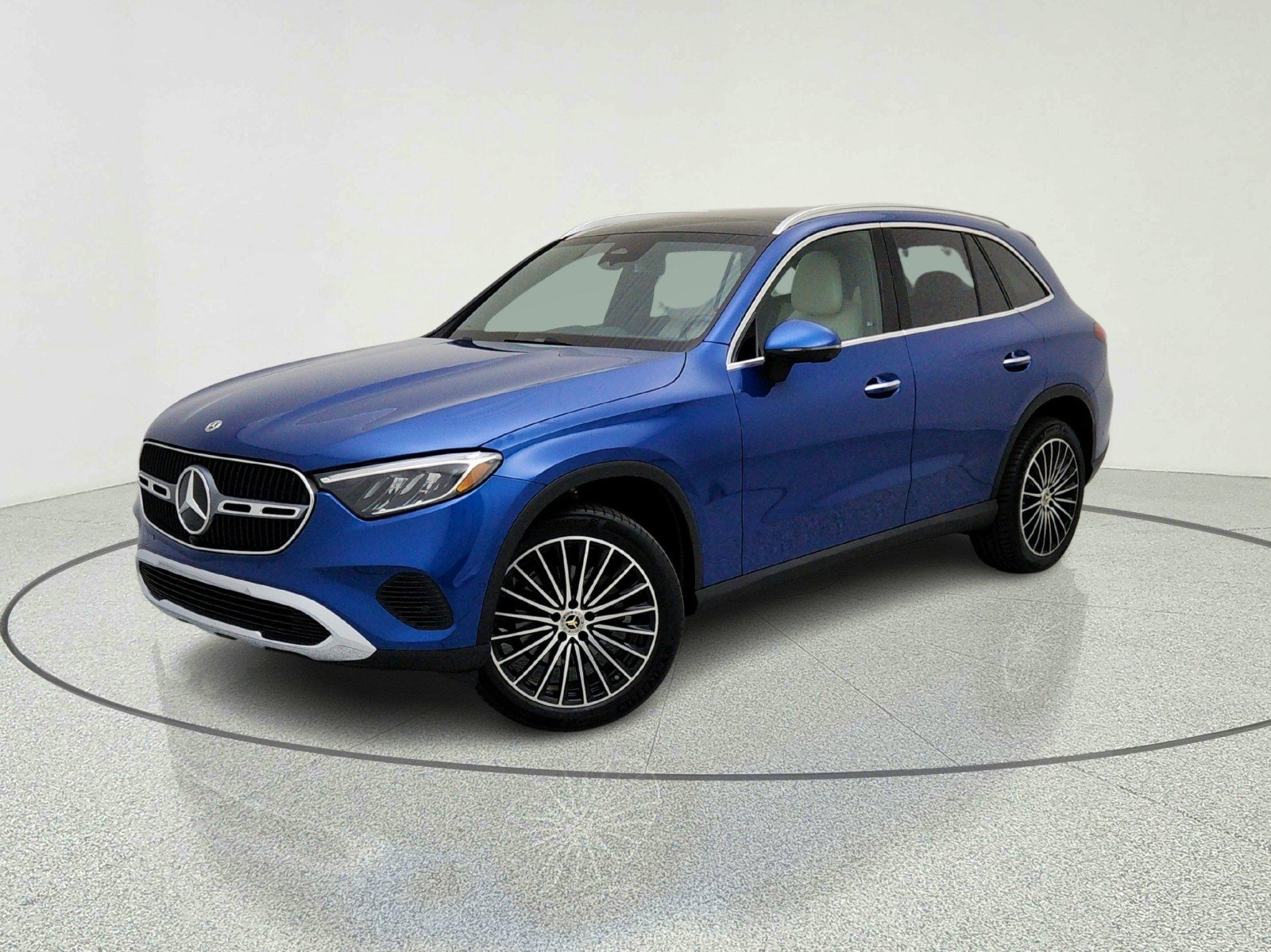 Certified Used 2026 Starling Blue Metallic Mercedes-Benz GLC 300 image 1