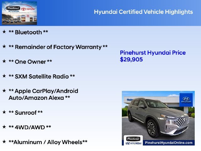Certified Used 2023 Gray Hyundai Limited image 19