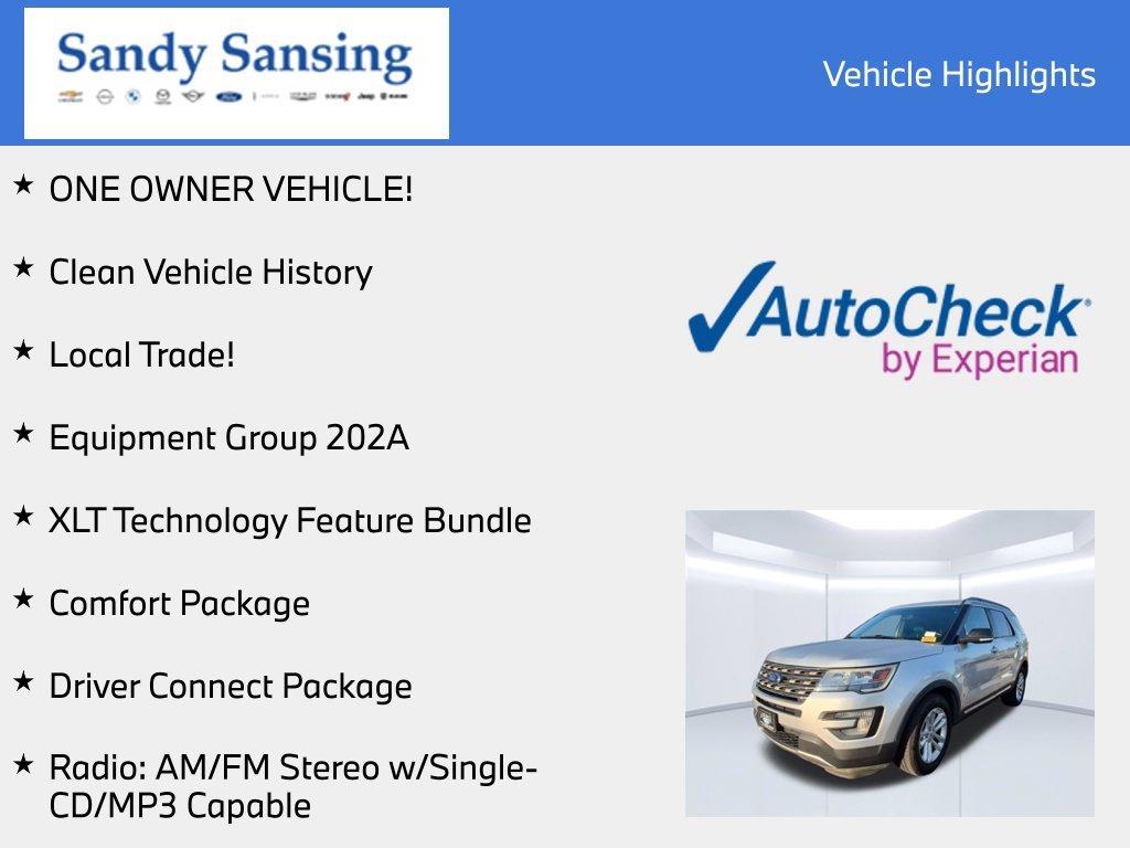 Used 2017 Silver Ford XLT image 8