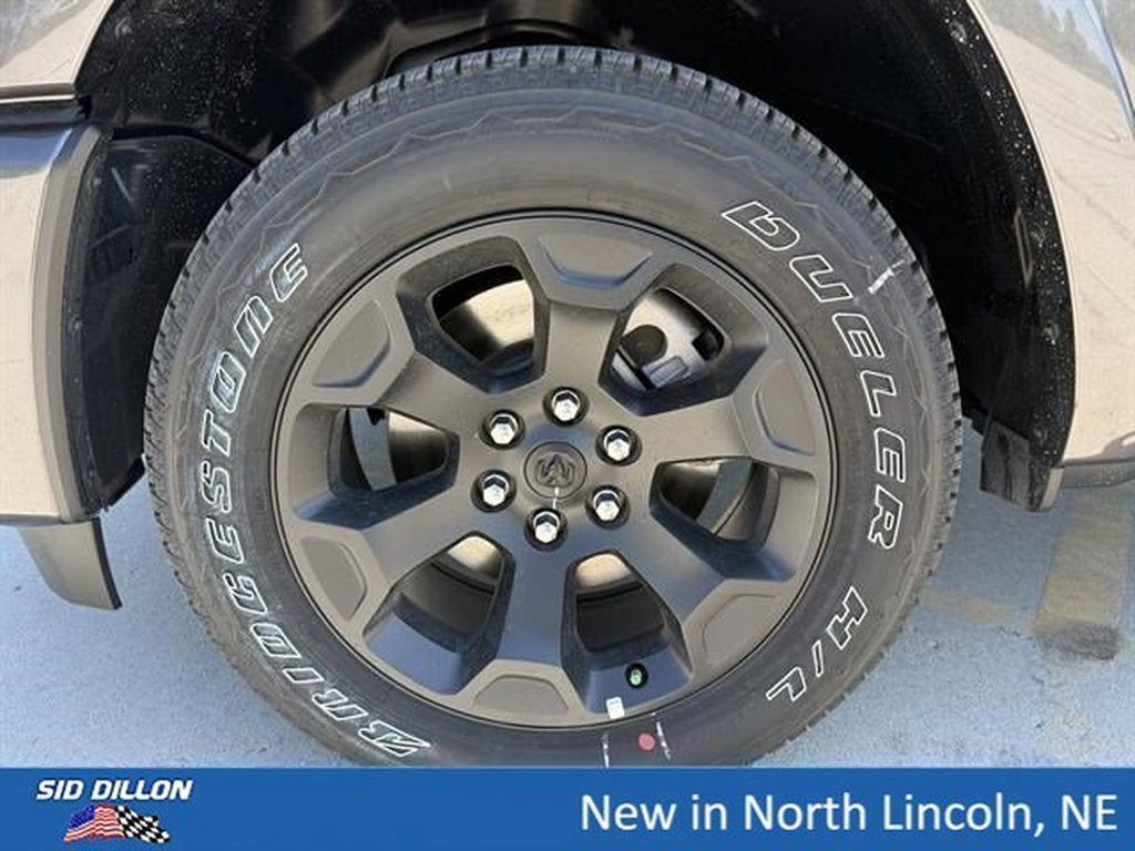 New 2026 Granite Crystal Metallic Clear-Coat Exterior Paint RAM Big Horn Crew Cab 4x4 5
