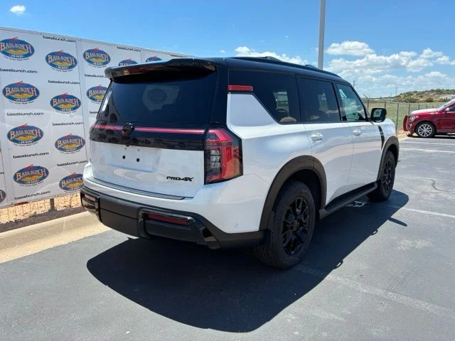 New 2026 Aspen White/Super Black Nissan PRO-4X® image 4