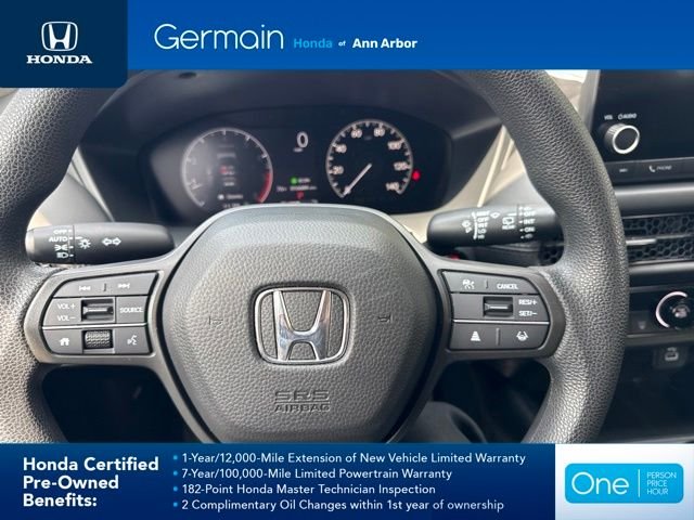 Certified Used 2025 Crystal Black Pearl Honda LX image 21