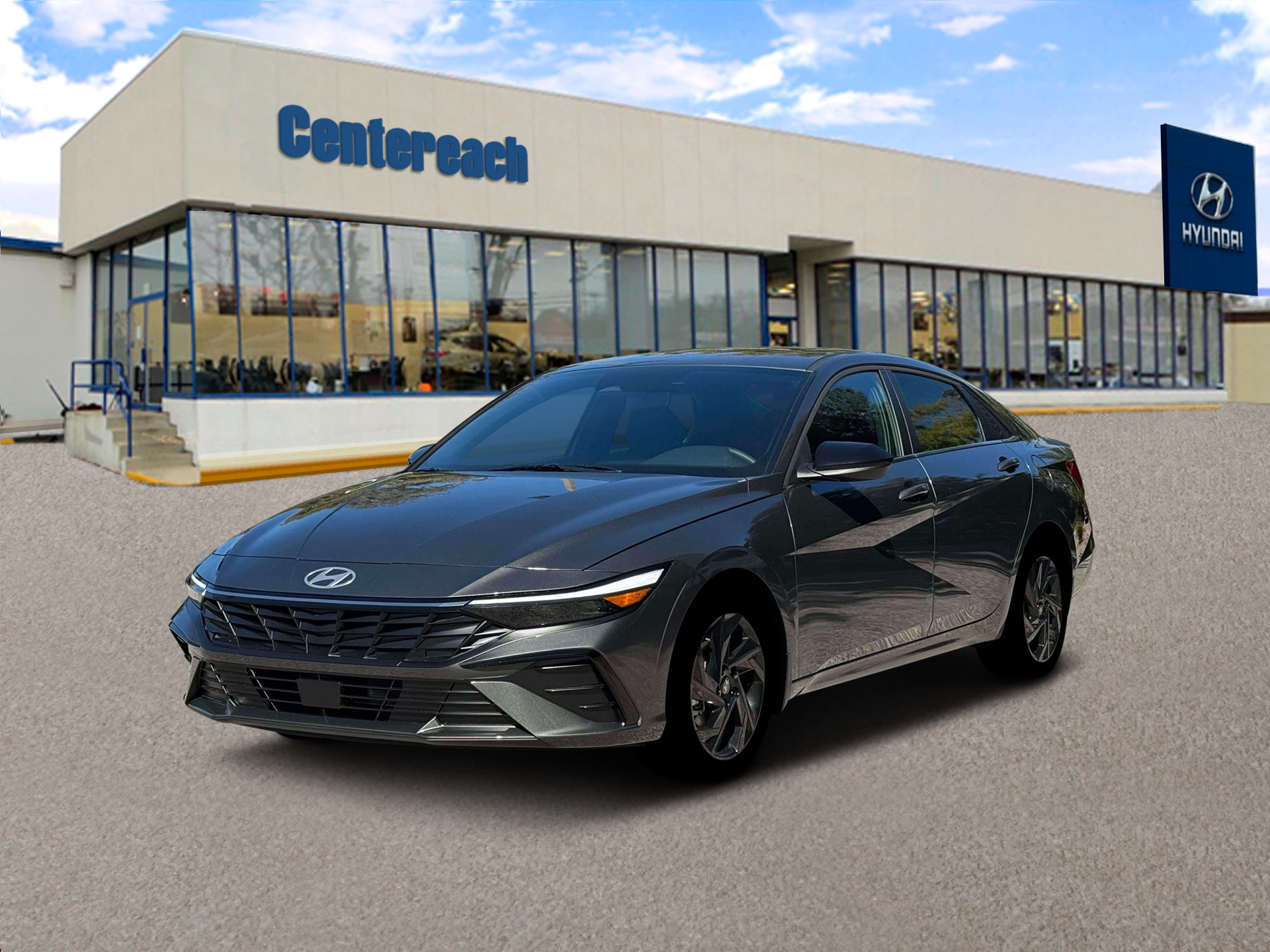New 2026 Amazon Gray Hyundai SEL Sport image 1