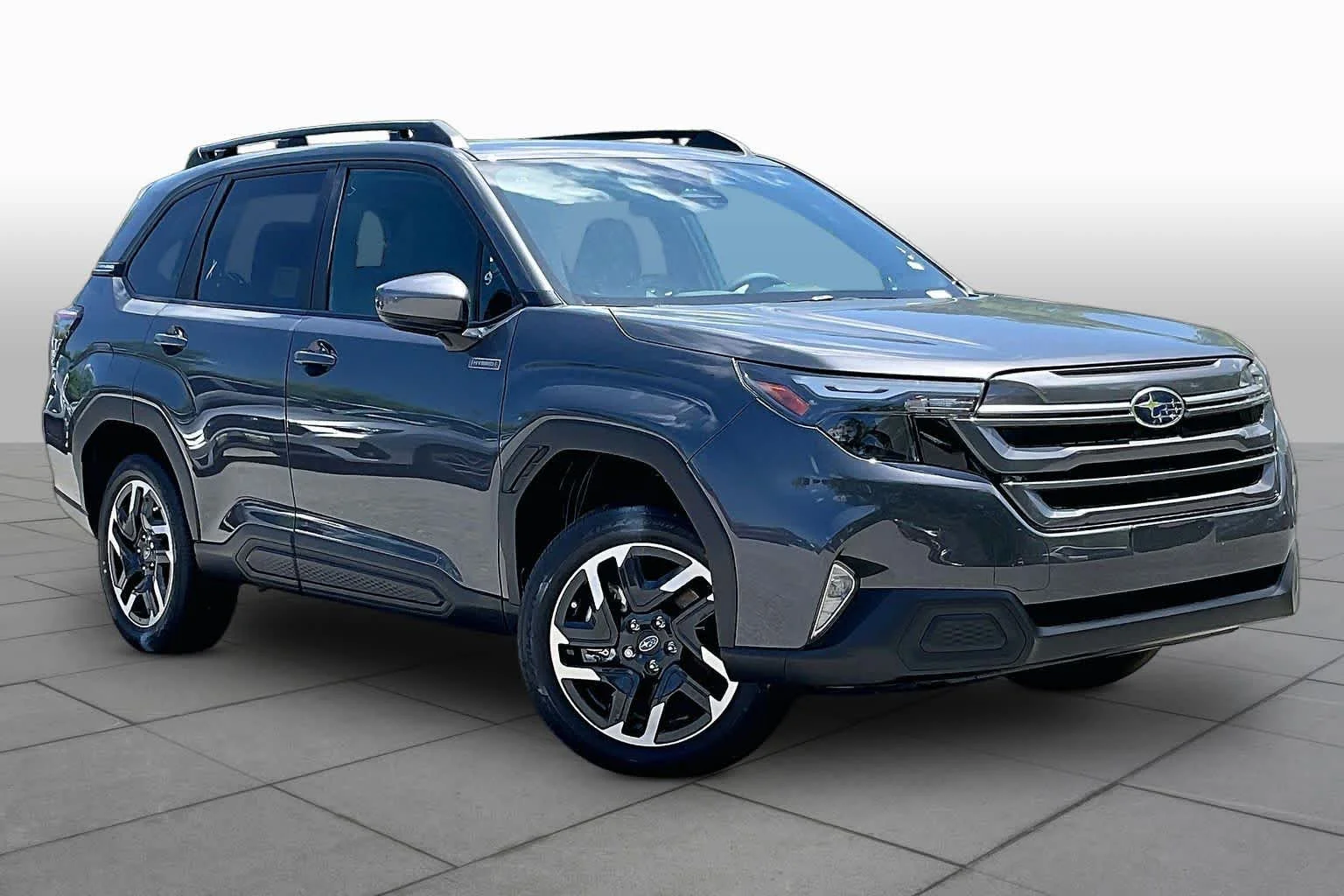 New 2026 Magnetite Gray Metallic Subaru Premium Hybrid image 2