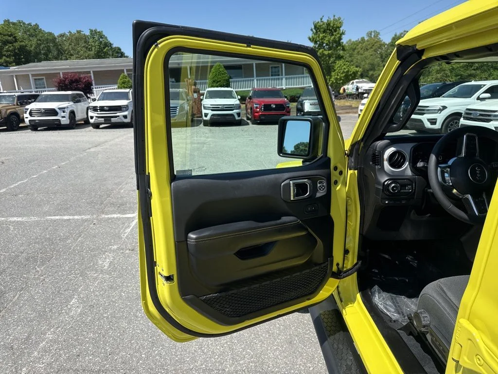 Used 2024 Yellow Jeep Sahara 4xe image 20