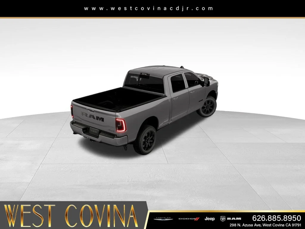 New 2026 Ceramic Gray Clear-Coat Exterior Paint RAM Laramie image 7