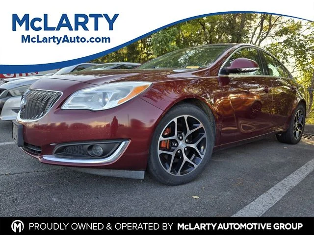 Used 2017 Crimson Red BUICK TURBO image 1