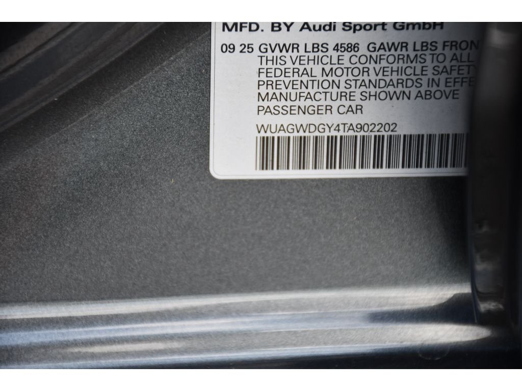 Used 2026 Daytona Gray Pearl Effect Audi Base image 26