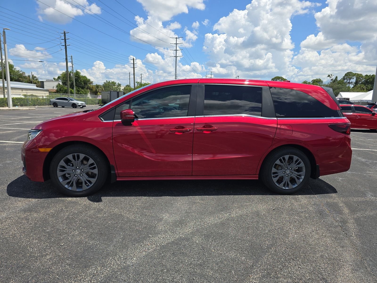 New 2026 Radiant Red Metallic II Honda Touring image 6