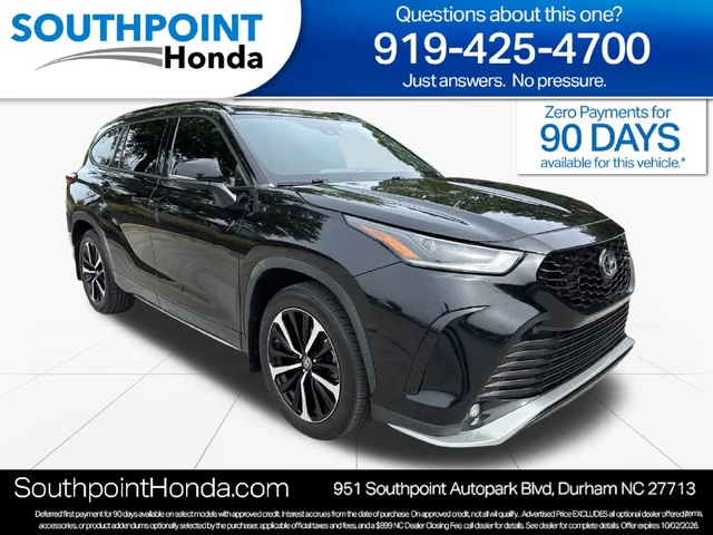 2021 Toyota Highlander XSE