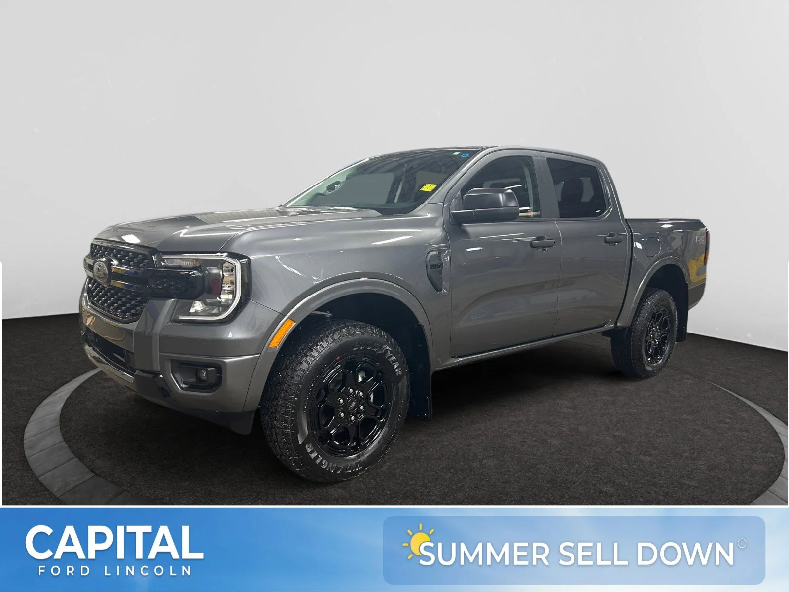 New 2026 Carbonized Grey Metallic Ford XLT image 1
