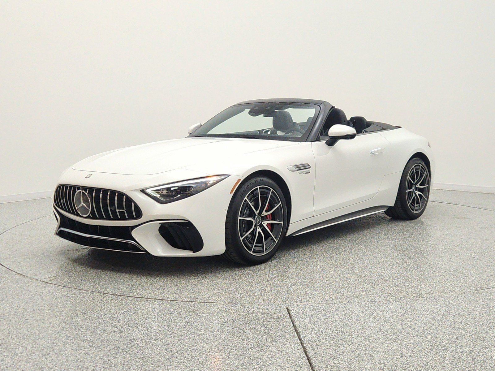 Certified Used 2023 MANUFAKTUR Moonlight White Metallic Mercedes-Benz AMG® SL 55 Roadster image 9