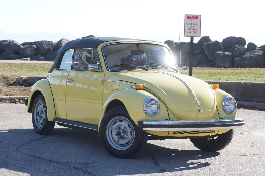 Used 1979 Yellow Volkswagen Convertible image 3