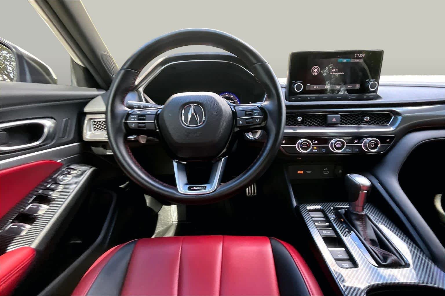 Used 2025 Platinum White Pearl Acura w/A-Spec Package image 6