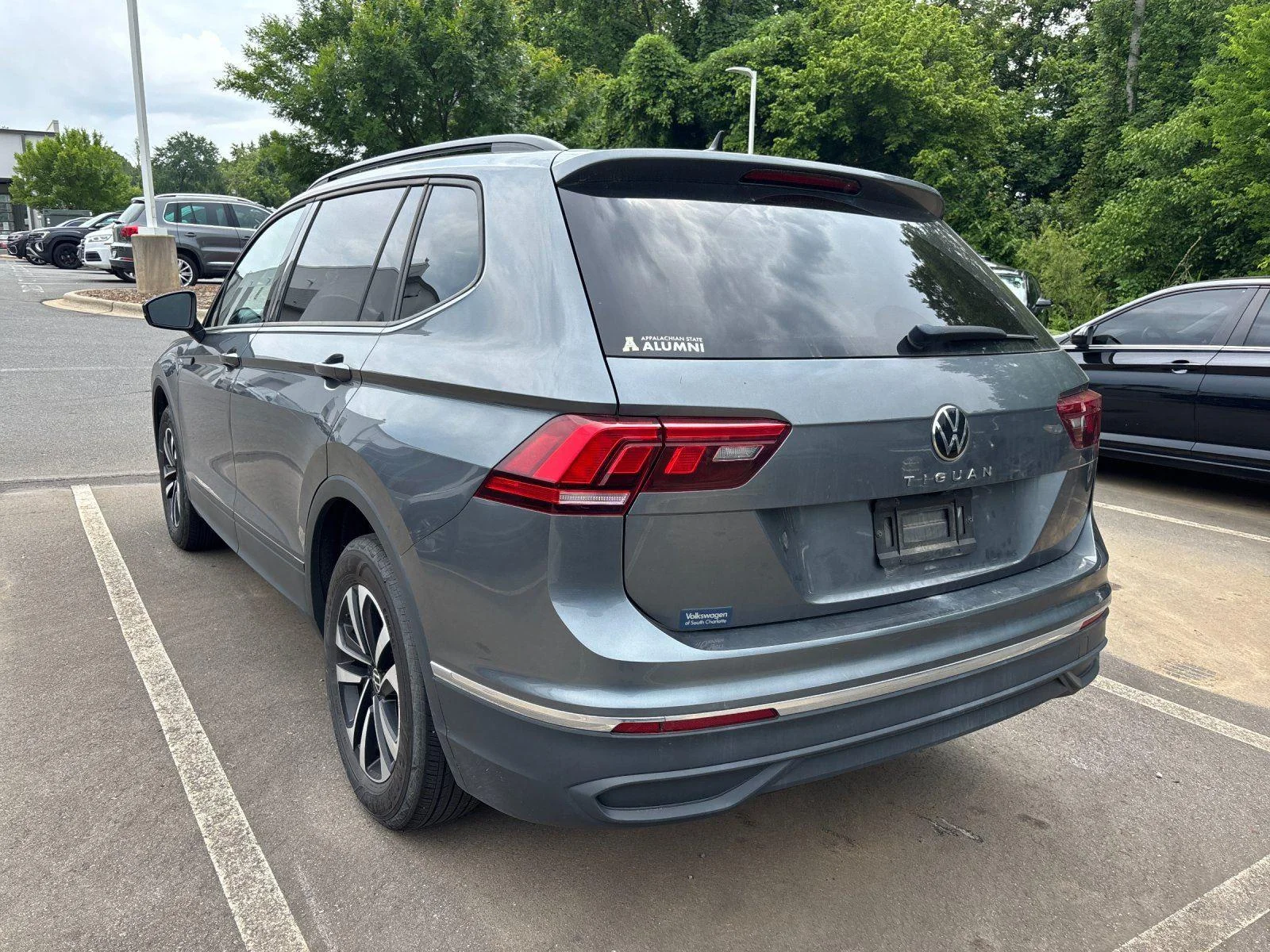 Used 2024 Platinum Gray Metallic Volkswagen S image 3