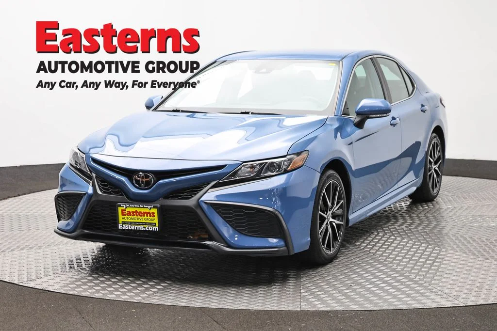 Used 2023 Blue Toyota SE image 1