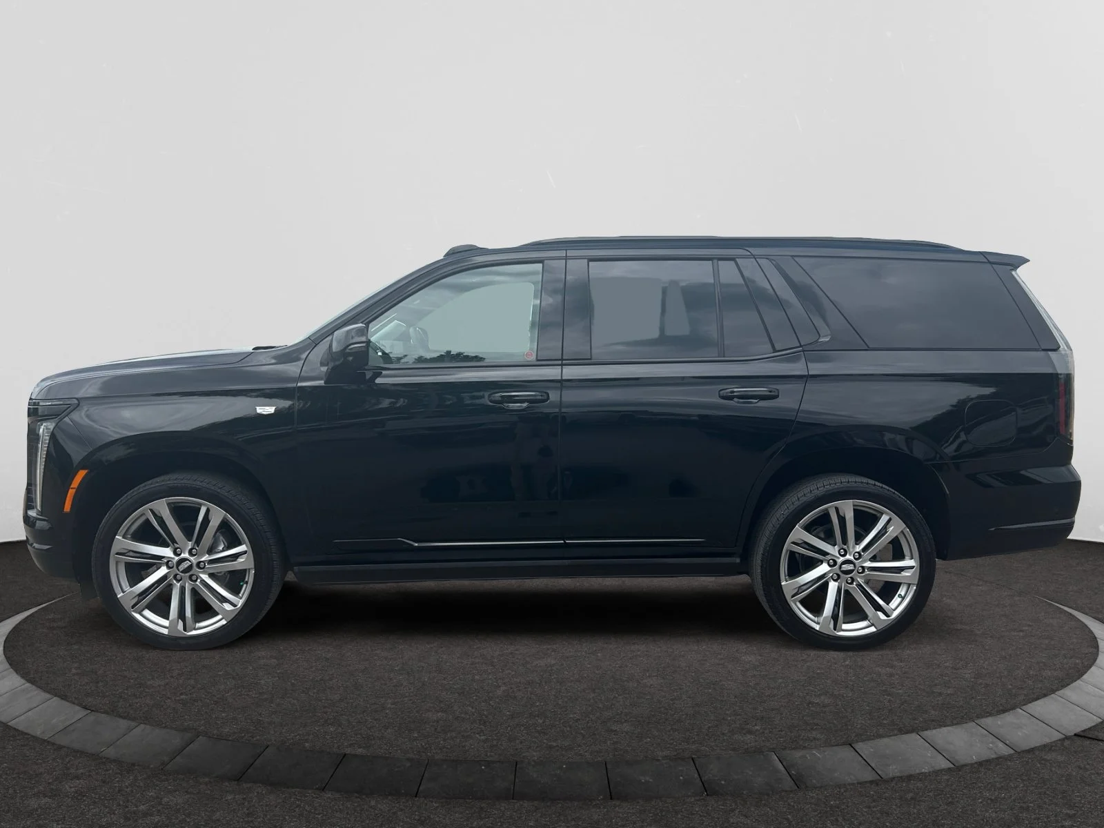 Certified Used 2025 Black Raven Cadillac 4WD Sport Platinum Leather Sunroof Navigation 6.2L image 2