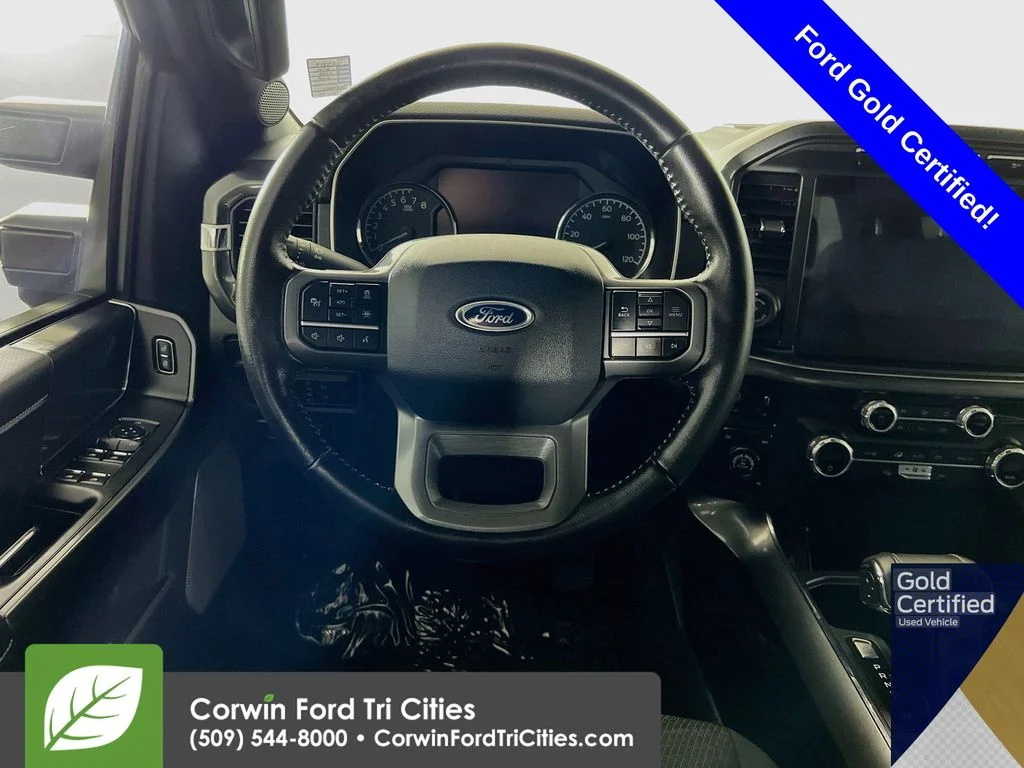Used 2021 Rapid Red Metallic Tinted Clearcoat Ford XLT image 26