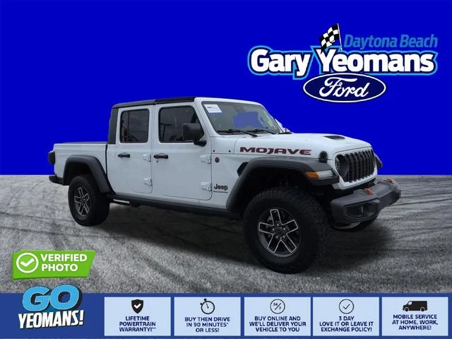 Certified Used 2024 Bright White Clearcoat Jeep Mojave image 1