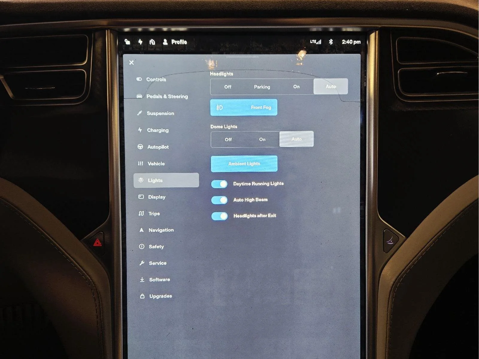 Used 2015 White Tesla P85D image 40