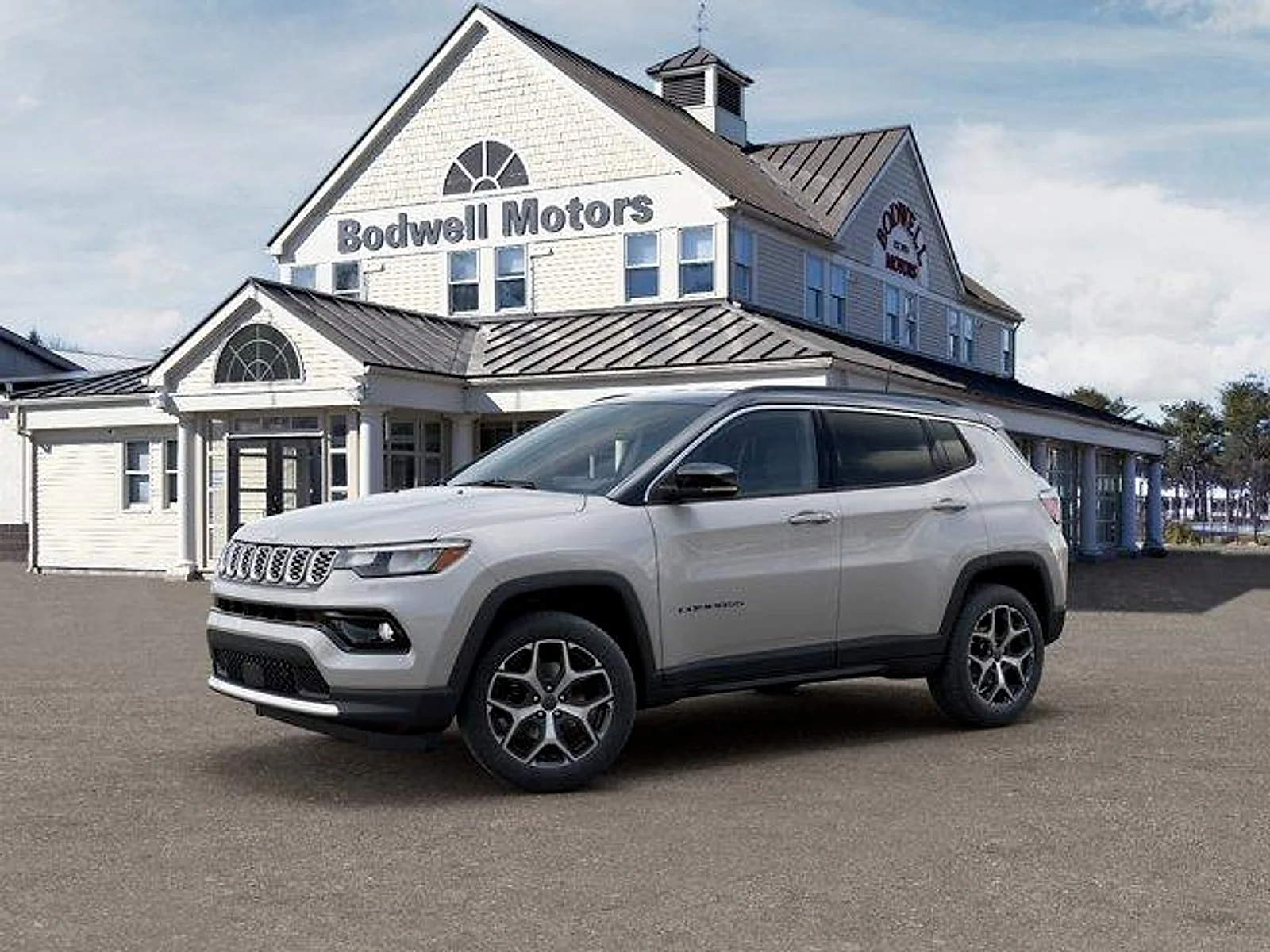New 2026 Silver Zynith Metallic Clear-Coat Exterior Paint Jeep Limited 4x4 image 2