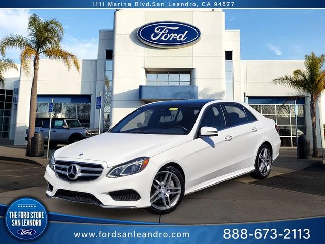 Used 2014 Polar White Mercedes-Benz E 550 image 1