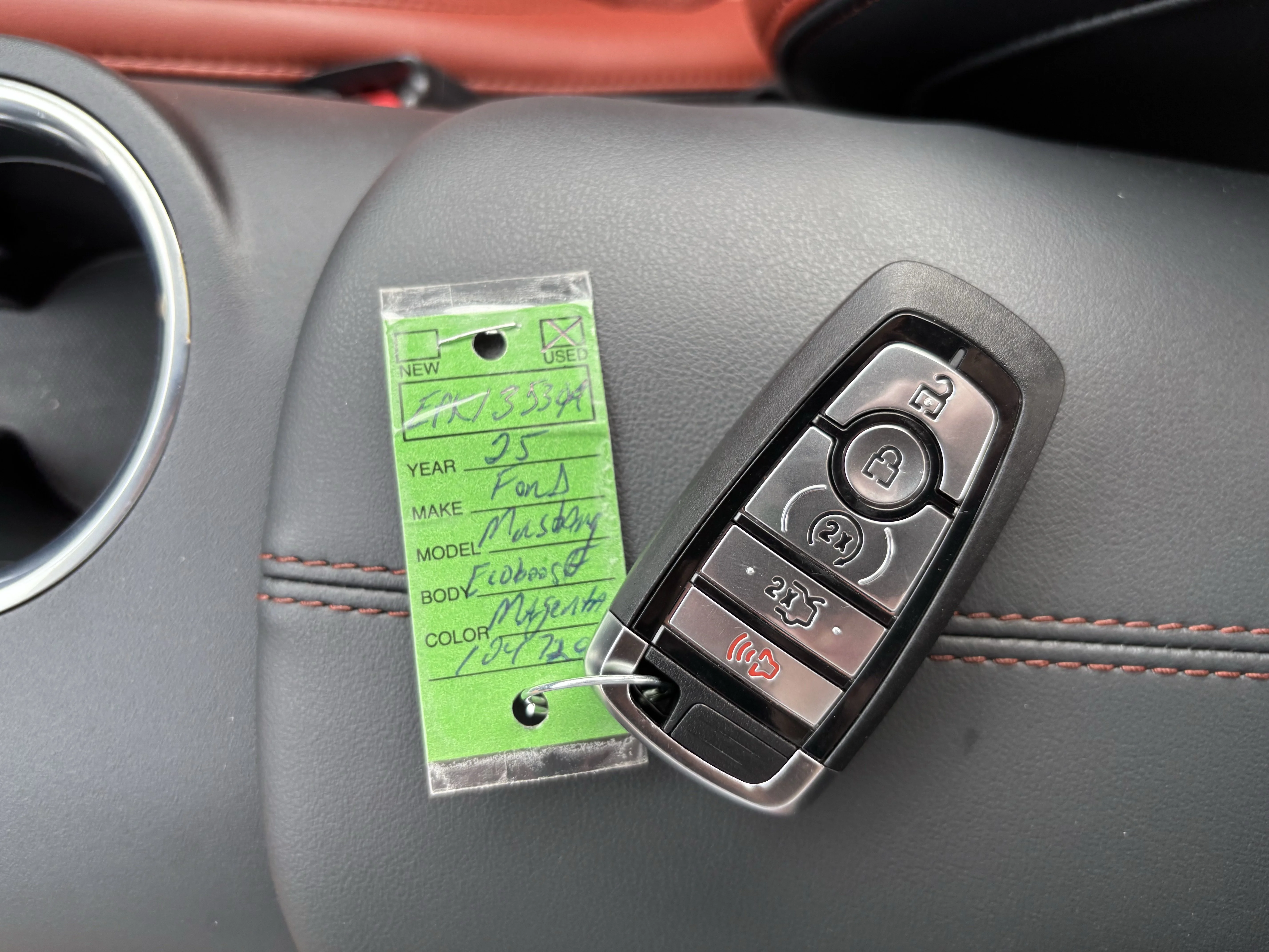 Used 2025 Magenta Ford EcoBoost Premium image 33
