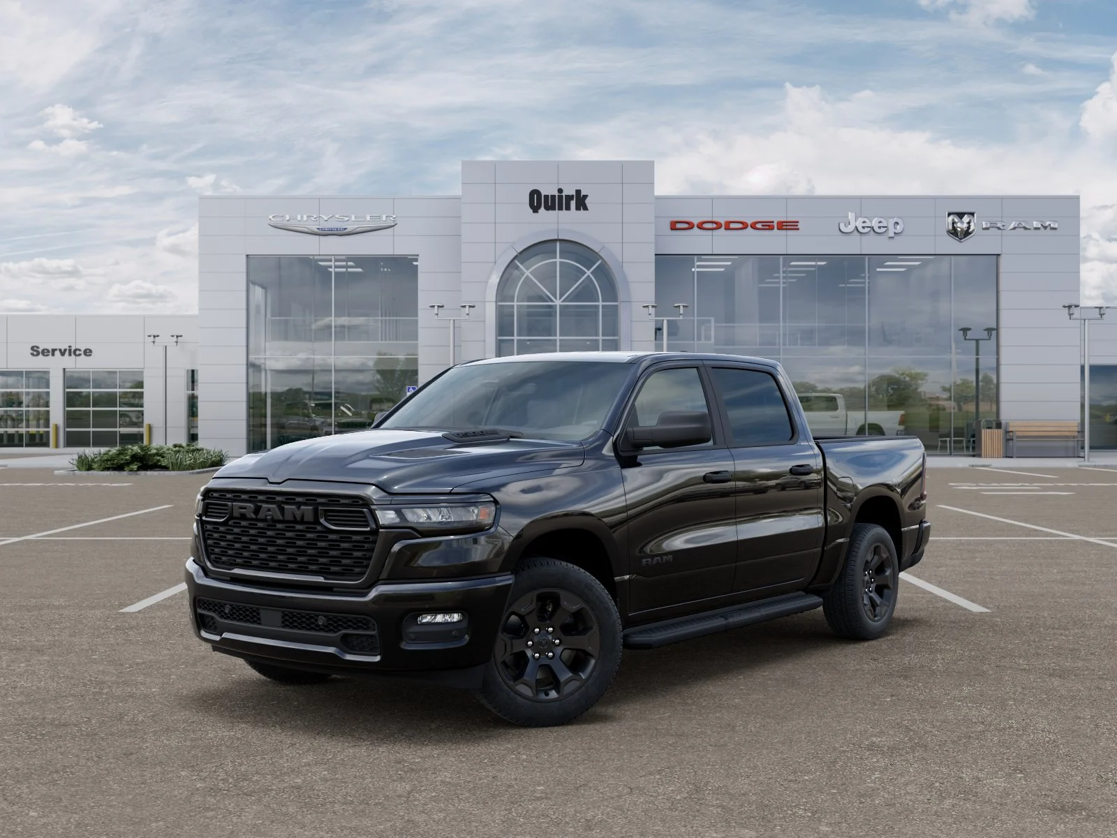 New 2026 Diamond Black Crystal Pearl-Coat Exterior Paint RAM Express image 27