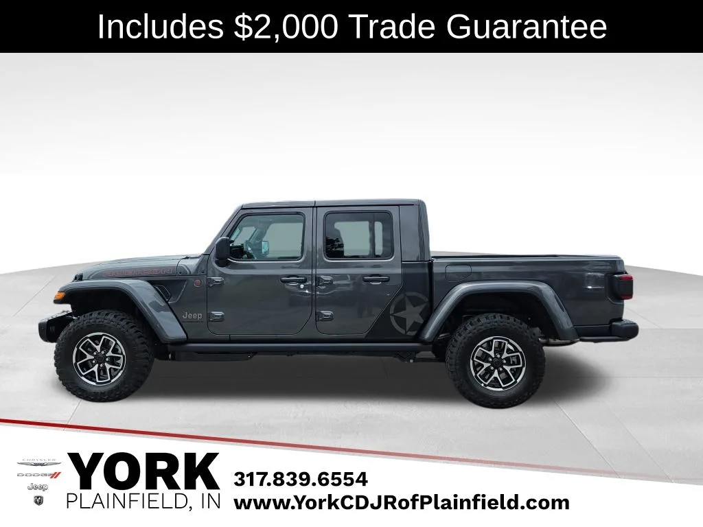 New 2026 Gray Jeep Rubicon X image 1