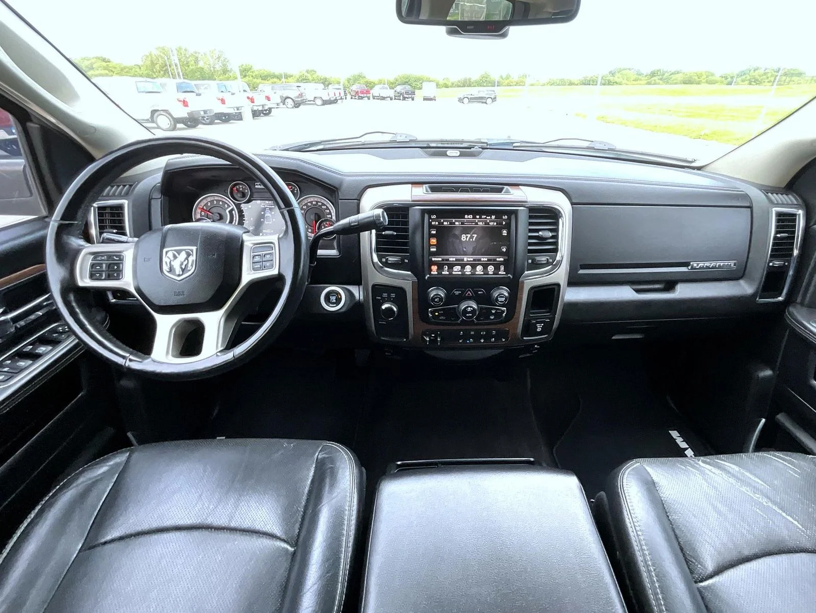 Used 2015 White Ram Laramie image 13