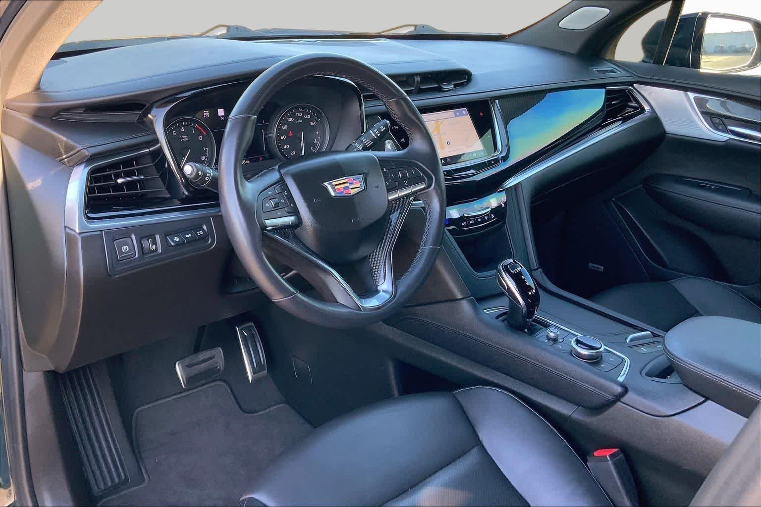Used 2024 Emerald Lake Metallic Cadillac AWD Sport image 18