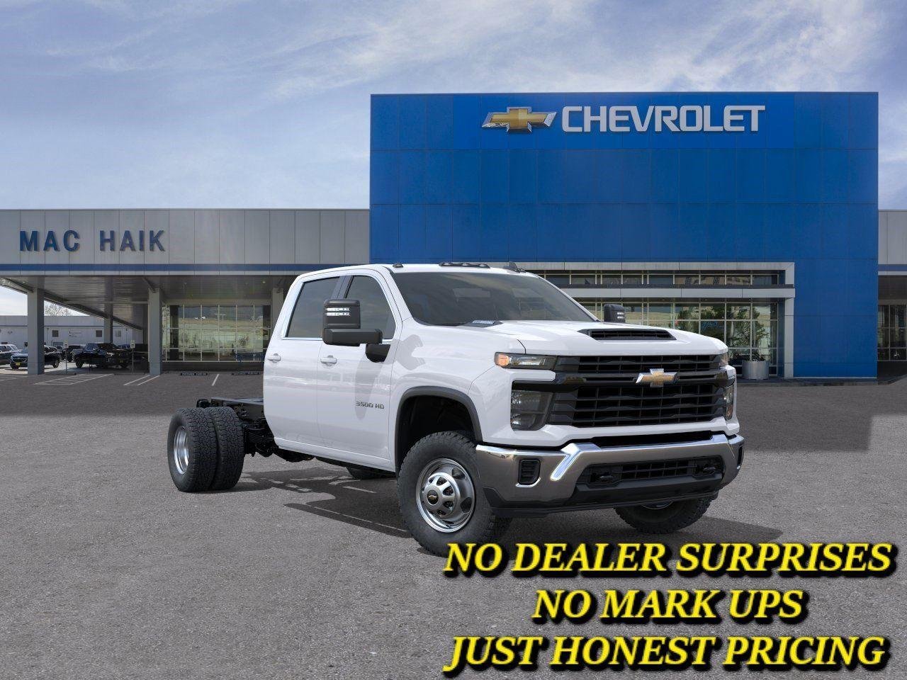 New 2026 Summit White Chevrolet Work Truck image 1