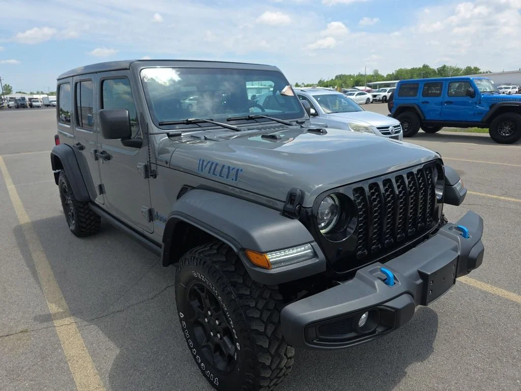 Used 2023 Gray Jeep Willys 4xe image 3