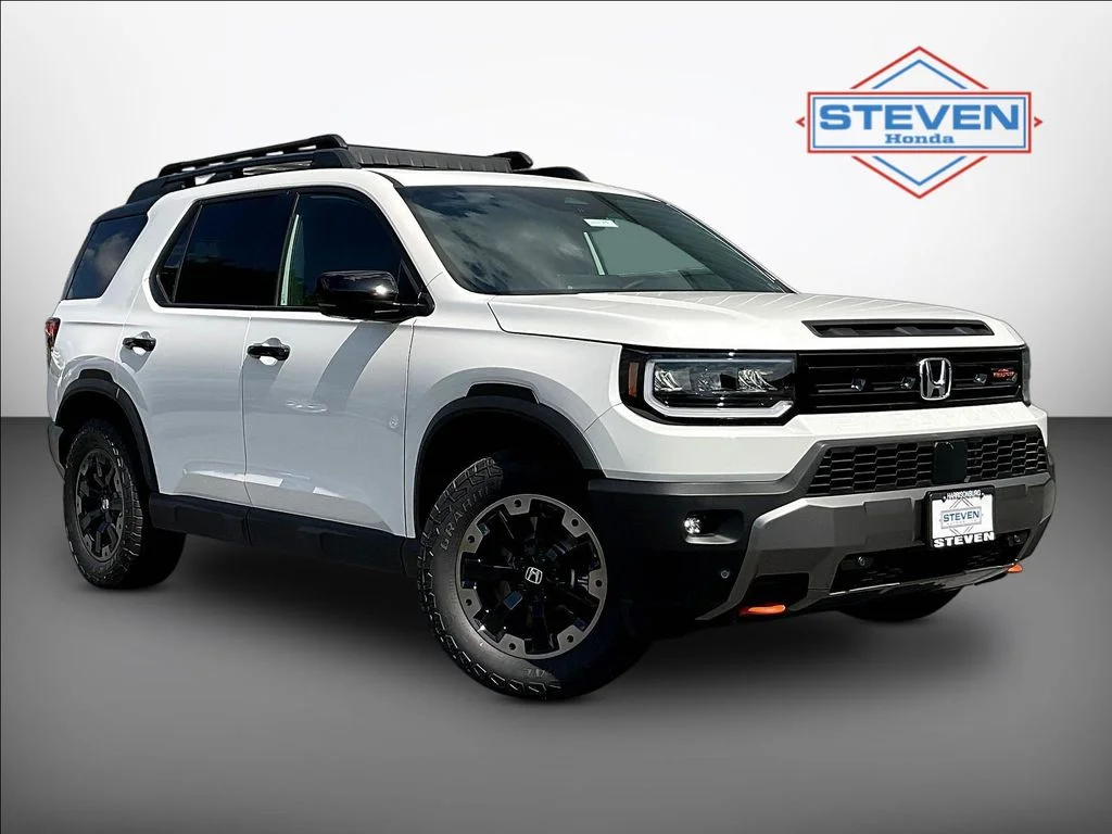New 2026 Platinum White Pearl Honda TrailSport Elite image 1