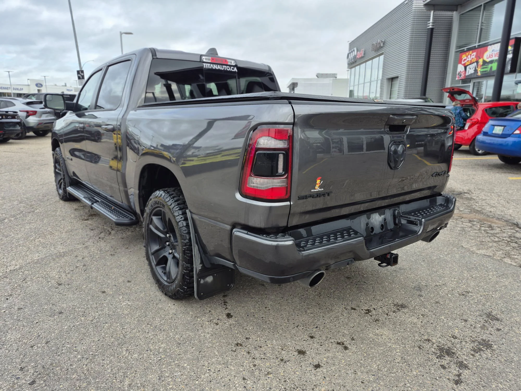 Certified Used 2022 Granite Crystal Metallic Ram Sport 4x4*5.7L HEMI | Htd Seats | Htd Wheel | Nav | Alpine Audio | Park Assist | Tow Pkg | CarPlay image 11