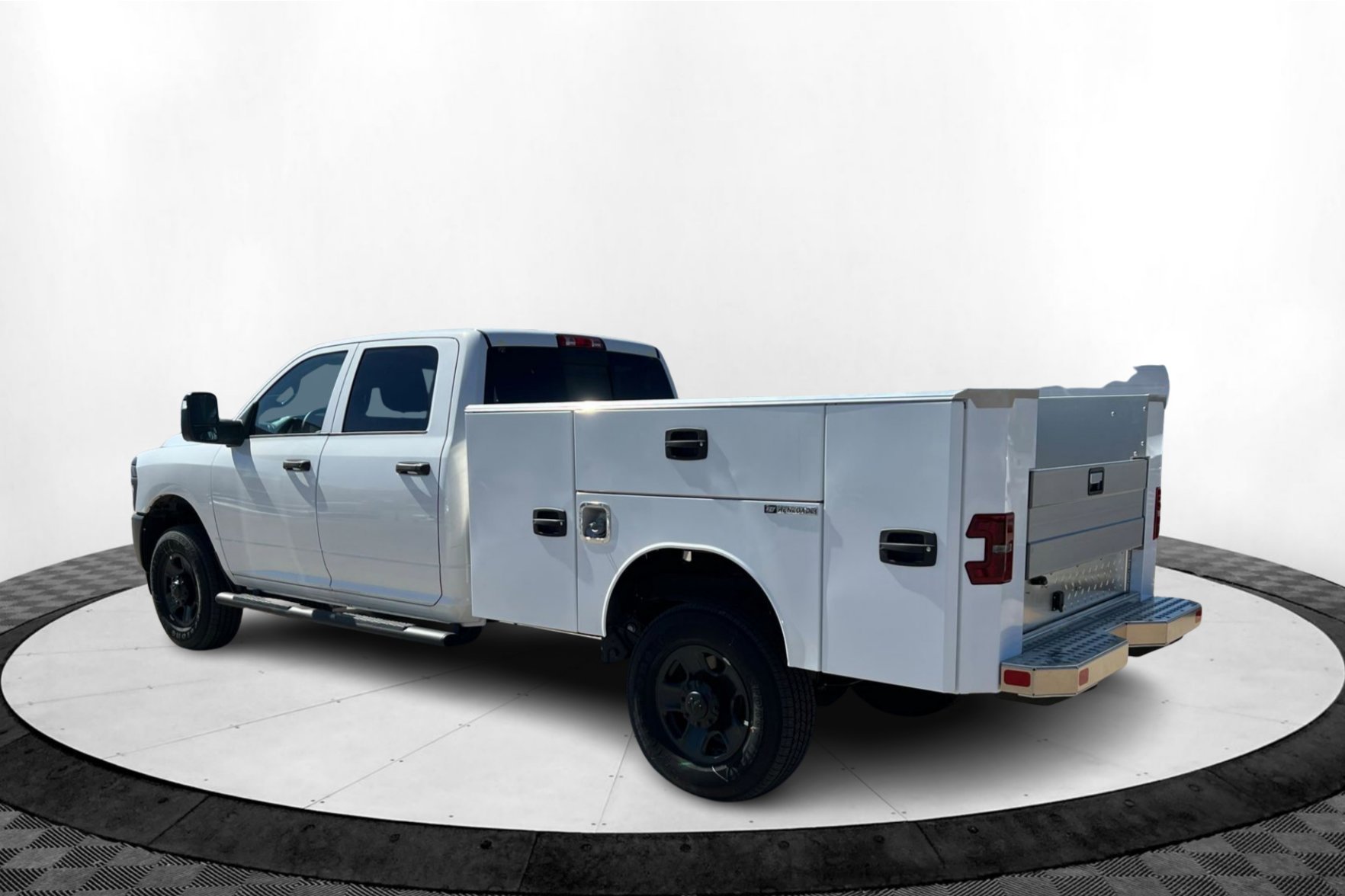New 2025 Bright White Clear-Coat Exterior Paint RAM Tradesman image 3