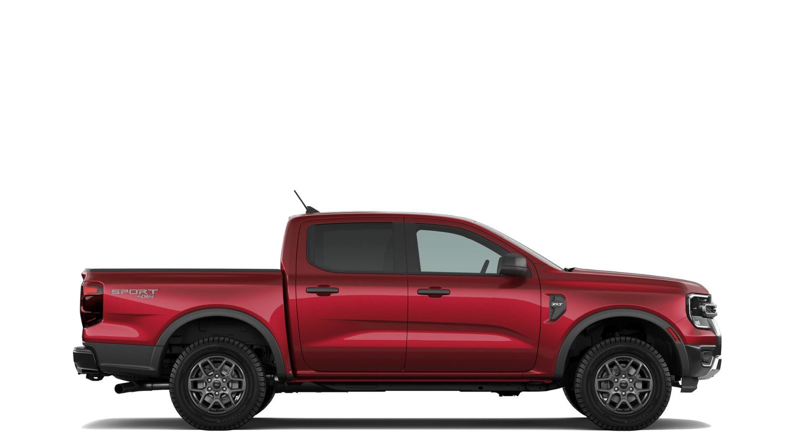 New 2026 Ruby Red Metallic Tinted Clearcoat Ford XLT image 3