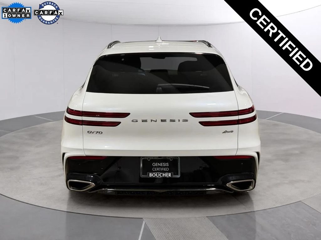 Certified Used 2026 White Genesis 2.5T Sport Prestige image 4