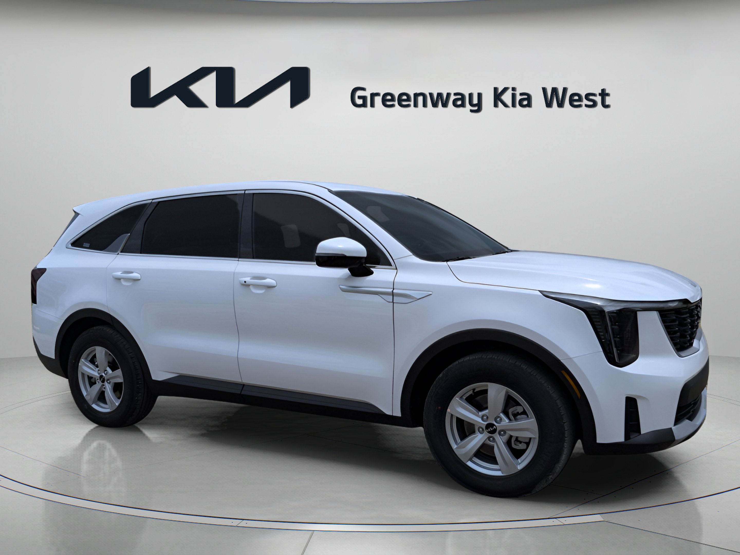New 2026 Glacial White Pearl Kia LX image 1